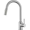 CECIPA Rubinetto Lavello Cucina, Miscelatore Cucina con Doccetta Estraibile | Rubinetto con Doccino, 2 Modalità Acqua, Girevole a 360°, in Acciaio Inox, Risparmio Idrico, Spazzolata