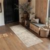 PureCozy Tappeto Corridoio Lungo 60x180cm Beige | Antiscivolo, Lavabile in Lavatrice, Scendiletto, Vintage, Tappeti, Camera da Letto, Cucina, Ufficio, Carpet, Pelo Corto, Rug