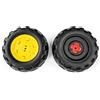 Peg Perego Kit Ruote Posteriori Peg Perego per Trattore e Ruspa John Deere