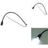 2 pezzi 12v 3w barca led luci di lettura regolabile lampada da tavolo interna