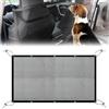 CUEMOON Rete di Sicurezza per Cani 116 x 76 cm,Rete Divisorio Auto per Cani, Rete Sicurezza Animali Domestici Regolabile Universale per Wagon SUV Auto