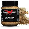 Rapto Feast Dafnie Essiccate 60g - Pulci d'acqua | Mangime per Pesci d'acquario, guppy, betta, medaka, gamberetti d'acquario (Caridina/Neocaridina), Granchi e Tartarughe Acquatiche e Palustri