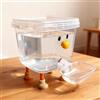Generic Erogatore d'acqua automatico per cani Fontana Automatica Faccina Cani Gatti | Abbeveratoio antiscivolo per cuccioli per casa, soggiorno, camera da , ufficio, interno, balcone