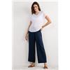 Intimissimi Pantalone Lungo Con Coulisse In Tela Di Lino The Pure Linen Blu