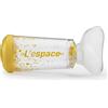 L'Espace - Camera Distanziatrice Con Maschera Gialla Pediatrica Da 2-6 Anni