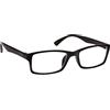 OPULIZE The Reading Glasses Company Black Readers Designer Style Mens Womens R92-1 +3.00