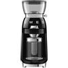 SMEG COFFEE GRINDER 50S STYLE BLACK CGF03BLEU