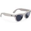 Ray-Ban Meta Skyler Gen1 AI Glasses - Shiny/Chalky Grey Transitions