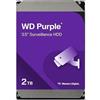 WESTERN DIGITAL HD 3.5 2TB SATA3 WD 64MB DESKTOP PURPLE