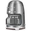 SMEG DRIP COFFEE MAKER 50´STYLE SILVER DCF02SSEU