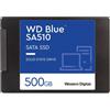 WESTERN DIGITAL DISCO DURO 2.5 SSD 500GB SATA3 WD BLUE
