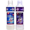 chimiclean Coppia Deo Due Morbido Lavatrice Detersivo Fiori Azzurri Detersivo Oriental (Totale 2 Pezzi)