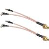 Markenlos Cavo splitter doppio TS9 con adattatore da femmina a maschio per cavo RG316, 15 cm - Router per antenna LTE per hotspot mobili