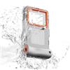 OEM Custodia subacquea professionale per iPhone e Samsung, resistente all'acqua fino a 15 metri (50 piedi), ideale per la fotografia e la videografia subacquea, colore grigio.