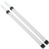 GERUI 2 indicatori del livello dell'acqua per piante: indicatore di flusso da 37 cm, grande indicatore del livello dell'acqua, tester dell'acqua, attrezzi da giardino, misuratore di umidità per