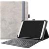 ORVANZA Custodia per tablet UBDXBD K302/K50 con tastiera - 9-11 pollici Slim 2 in 1 Folio Cover