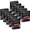vhbw 10x batteria compatibile con Motorola Talkabout T6510, T8500R, T800, T8500, T6530, T82, T82 Extreme radio (1500mAh, 3,6V, NiMH)