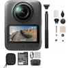 DJI Osmo 360 II Combo Standard, fotocamera 8K 360° | Imaging 360° HDR nativo 8K/60 fps, concentrato di potenza 4 in 1, 105 GB di memoria integrata, gamma dinamica di 14,5 stop