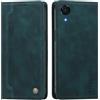 rongki Custodia per Samsung Galaxy A03 Core, Cover in Pelle Sintetica Portafoglio con Slot per Carte, Supporto, Chiusura Magnetica, Antiurto Case per Samsung Galaxy A03 Core, Verde scuro