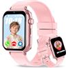 Ruopoem GPS 4G Orologio Smartwatch per bambini, HD Videochiamate impermeabile IP68 | posizione in tempo reale, area di sicurezza, chiamate bidirezionali, chat familiare, giochi, modalità scuola, sveglia, sim