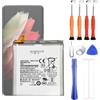 VUXYIT EB-BG998ABY - Batteria di ricambio compatibile con Galaxy S21 Ultra SM-G998 con kit di attrezzi di riparazione