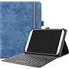 ORVANZA Custodia per tablet UBDXBD K302/K50 con tastiera - 9-11 pollici Slim 2 in 1 Folio Cover