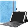 ORVANZA Custodia per tablet FIRYMID 1060T con tastiera - 9-11 pollici Slim 2-in-1 Folio Cover