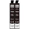 GOTLFX Cartuccia D'inchiostro 604 T604XL, Compatibile For XP 2200 2205 3200 3205 4200 4205 2910 2930 2950 Stampante(2pcs)