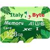 Generico ITALYBYTE microSD 128 GB, Marca ITALIANA, Classe 10 U3 A1 V30 fino a 100 MB/s, SERIE FLOREAL, Camera Pro, Drone, 4K, Video, PC, Notebook, SmartPhone, compatibile con Mac, Android, Windows, Linux