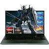 CYCLUS 16 Pollici Computer Portatile Gaming Laptop R5 3500U Processor (2,1-3,7 GHz 4C/8T), Vega 8 Graphics, 16GB RAM 1TB SSD, Tastiera Retroilluminata/Webcam/Tipo-C, Include Una Tastiera AZERTY