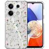 Choeeu ChoosEU Clear Cover per Xiaomi Redmi Note 13 Pro 5G / Poco X6 5G, Colorata | Sottile TPU Silicone Trasparente Custodia, Disegni Colorate Fiore Fiori Motivo, per Ragazza, Antiurto Protettiva Morbido Case