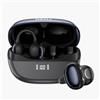 PAXA Cuffie a Clip Open-Ear, con display digitale intelligente, 50 ore | Bluetooth 6.0, suono impressionante, leggero e confortevole, 50 ore di autonomia, IPX6, riduzione del rumore, per il giorno