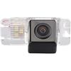 Dynavsal Telecamera posteriore per auto con traiettoria dinamica, impermeabile, visione notturna HD, telecamera di ricambio per Ford Mondeo MK4 BA7/Ford Focus 2 Hatchback Facelift C307/Ford Fiesta/Ford