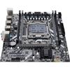 Annadue Scheda Madre M-ATX X99 Scheda Madre Micro ATX Scheda Madre Mini ATX per LGA 2011-3 Supporta I7 e E5 V3 V4 CPU DDR4 3200MHz 128GB 4 M.2 NVMe NGFF 3.0 PCIe Gigabit LAN