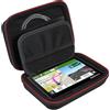 RAIALL Custodia rigida per GPS Garmin Drive 52/51/53 da 5-5,5 pollici, borsa da viaggio per navigatore GPS Garmin Drive 52, tasca in rete aggiuntiva per caricabatteria da auto e cavo USB, Nera