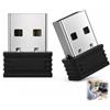 Ihteyuo 2 pezzi di mouse Jiggler, USB Mouse Jiggler Mini Mover senza driver, non richiede software, mantiene il computer/laptop sveglio, mouse automatico, discreto, plug & play, ideale squadre, Skype, Webex
