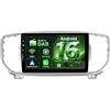MISONDA [4G+64G /Integrato DAB+ ] Autoradio Android 16 per Kia Sportage 4/KX5 (2016-2018) Stereo IPS da 9 pollici con GPS/Carplay/BT/Mirror Link/WiFi/DSP/FM/Camera/RDS