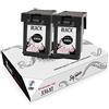 Squuido 2 Remanufactured Cartucce d'inchiostro 336 Nero compatibili para HP PSC 1315 1510 Photosmart C3180 C4180 OfficeJet 6310 DeskJet 5440 | Alta Resa