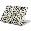 FFBOFFC Custodia per MacBook Air 15'' M2/M3/M4/M5, Foglia leopardata | 2023 2024 2025 2026, A3448/A3241/A3114/A2941, Custodia Rigida Anti-crepa Case Cover Protettivo per Apple Mac Air 15.3''