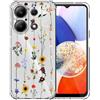 Choeeu ChoosEU Cover per Xiaomi Redmi Note 13 Pro 4G/Poco M6 Pro 4G, Girasole | Sottile TPU Silicone Trasparente Custodia, Disegni Colorate Fiore Fiori Motivo, per Ragazza, Antiurto Protettiva Morbido Case