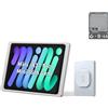 EMONITA Supporto magnetico da parete per iPad con custodia, rotazione a 360 | Per iPad Mini (A17 Pro/6a generazione) (argento)