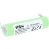vhbw batteria compatibile con Omron Elmex ProClinical A1500 spazzolino elettrico (600mAh, 2,4V, NiMH)