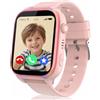 pmstuy 4G Smartwatch Bambini con GPS, SOS, Telefono, Modalita Classe, Sveglia | Orologio GPS Bambini con Videochiamate HD, Chat Vocale, Impermeabile IP68, Giochi, Calcolatrice, Regalo Ragazzi e Ragazze