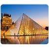 ELLENNE Tappetino Mousepad Parigi Francia Piramide del Louvre 24x20cm C76 | ELLENNE - Tappetino Mouse Panorama Città Mondo Foto Artistica - Mousepad per PC, Ufficio, Gaming e Laptop