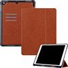 The Wolfdragon Custodia per tablet IPAD AIR2, Business case, Slot per schede integrato nella custodia, Supporto per più angoli di visualizzazione, Custodia in pelle TPU all-inclusive - Marrone