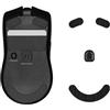 kwmobile Set Piedini di Ricambio per Mouse Compatibile con Razer Viper V2 Pro Mouse - Gommini nero - per Maggiore Controllo e Scorrevolezza