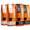 Dunkin' Donuts Caffè Macinato - 4 x 250 g (Dark Roast & Original Blend), 100% Arabica - Caffè Premium Tostato - Prodotto in Italia - Confezione Convenienza da 1 kg