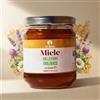 Teo Natura Miele Millefiori Biologico 250g TeoNatura | Grezzo Non Pastorizzato, Miele Monofloreale Italiano, Origine Sicilia Marsala
