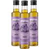 Ranieri Olio Ranieri - Olio Extravergine Aromatizzato all'Aglio, Confezione da 3 Bottiglie (3x250ml)