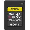 Sony 80GB CFexpress Type A TOUGH Memory Card G80T Serie G VPG400